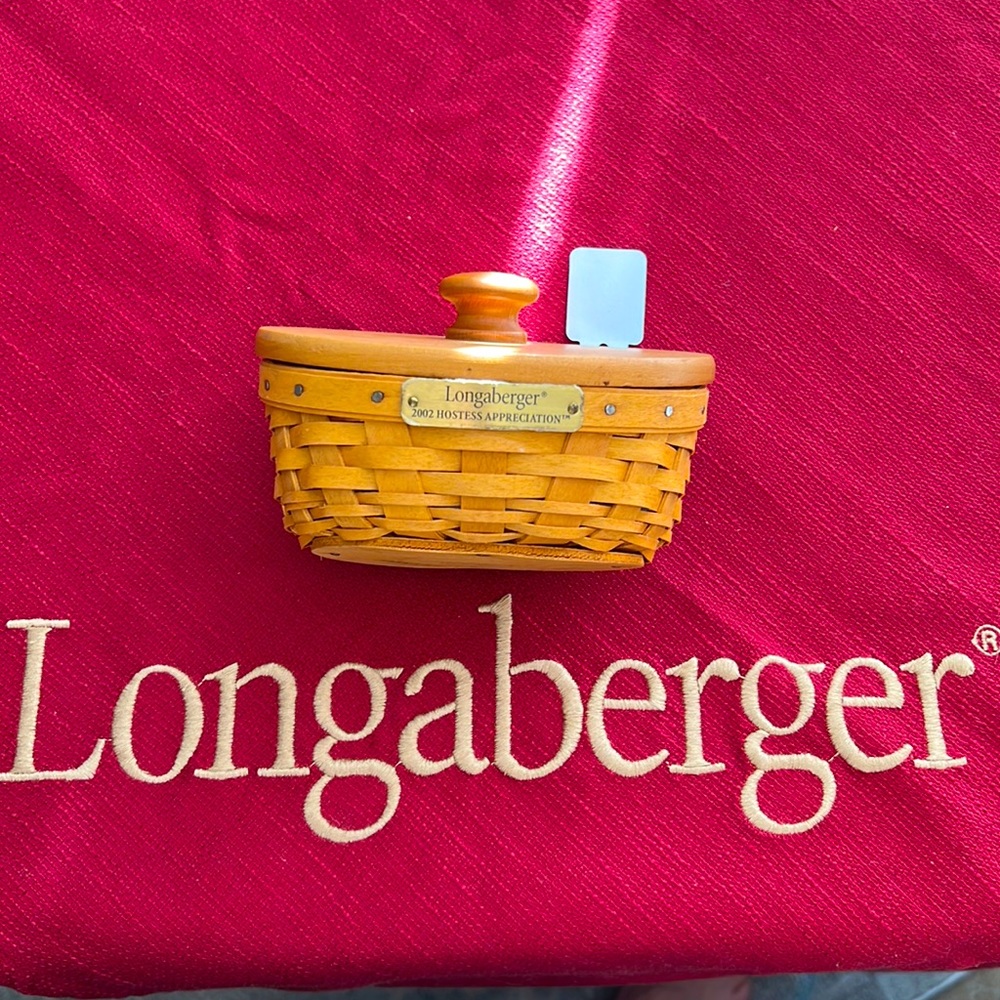 Longaberger 2002 Hostess Appreciation Basket